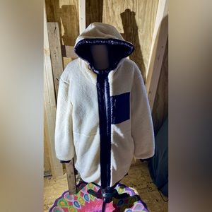 💥INTL d.e.t.a.i.l.s Winter REVERSIBLE Hooded Coat💥 NWT